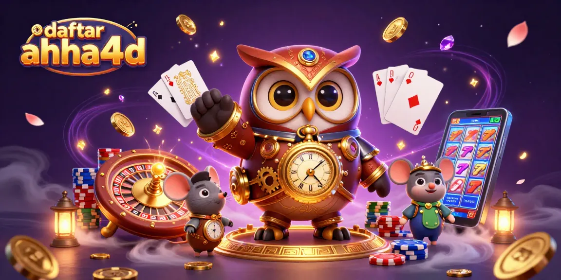 Mencoba daftar ahha4d dengan ilustrasi kasino yang menakjubkan dan elemen menang besar.