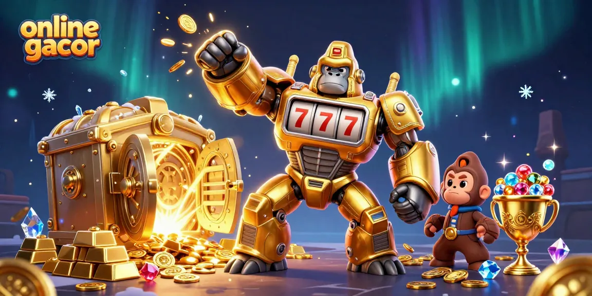Spin the reels with online gacor for a fun-filled jackpot experience amid dazzling treasures.