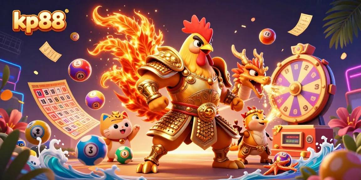 Experience thrilling gameplay with kp88 featuring a colorful and dynamic casino scene.