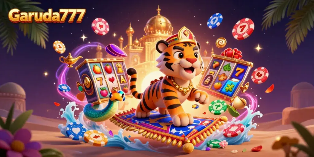 Menghadirkan Garuda777 dalam pengalaman slot online dengan sultan kartun yang menawan dan elemen permainan yang menggembirakan.