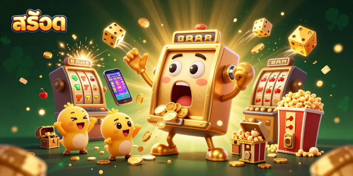 Experience exciting jackpots with fabulous สล็อต action as golden coins burst from the slot machine!