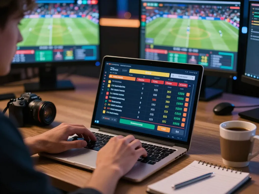 Exciting sports betting action on the TR88 platform with live odds displayed.