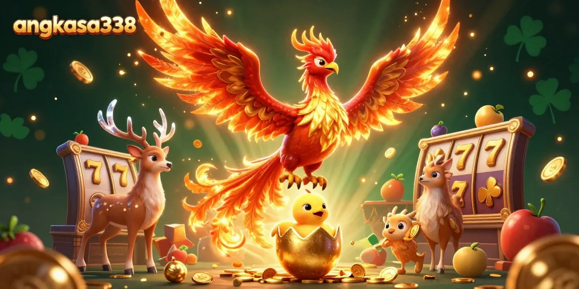 Join angkasa338 and win with dynamic casino action featuring a phoenix and jackpot elements.