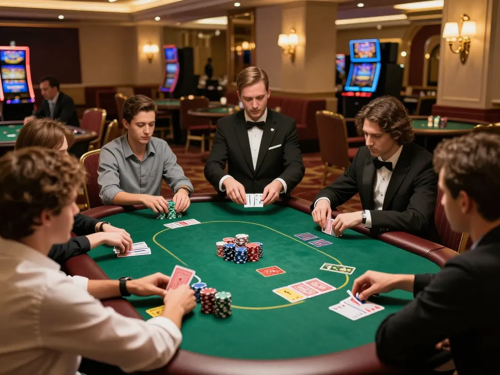 Ikuti permainan poker yang mendebarkan di paris888 dengan pemain yang merencanakan langkah selanjutnya.
