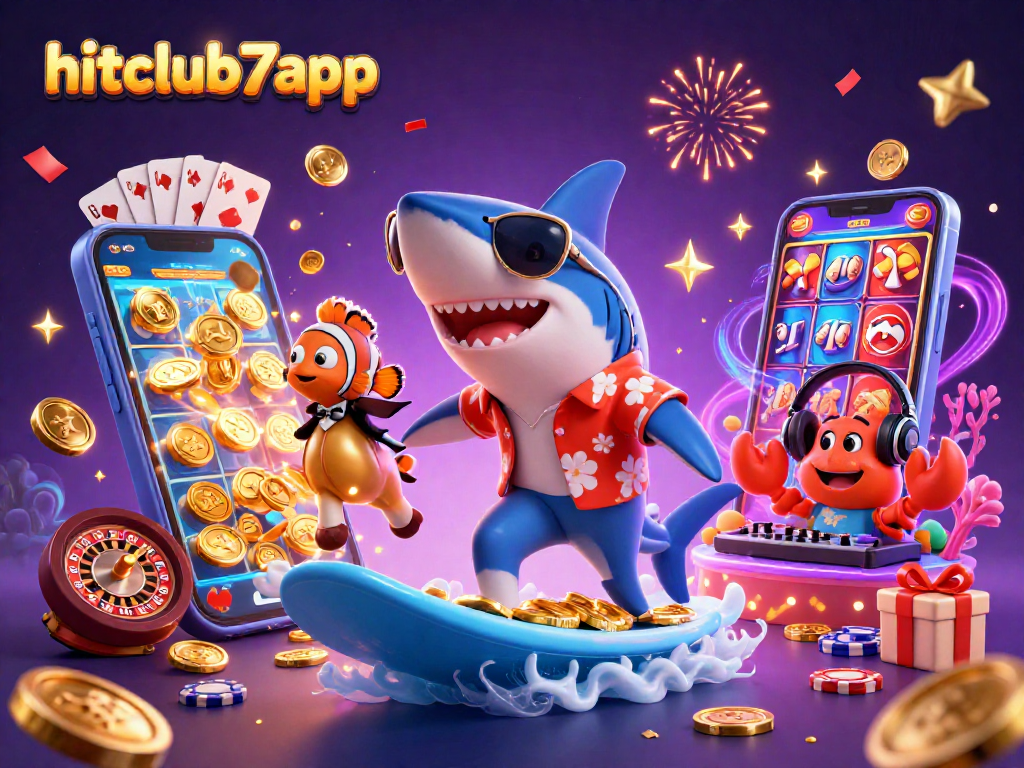 Experience thrilling wins and vibrant gameplay at hitclub7app with engaging casino scenes.