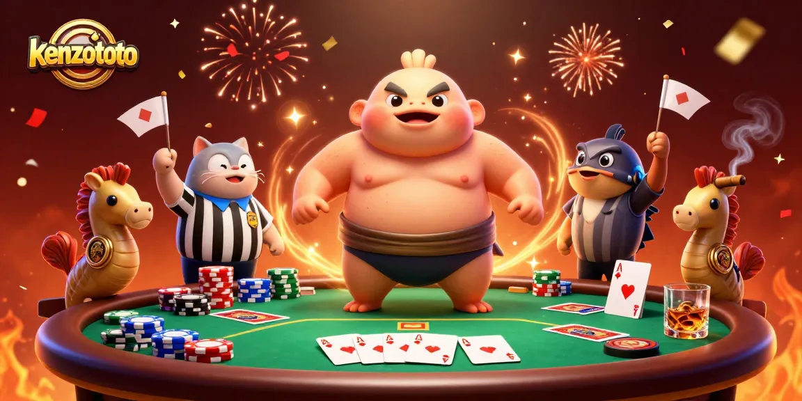 Experience thrilling gameplay with kenzototo, featuring a whimsical underwater casino scene.