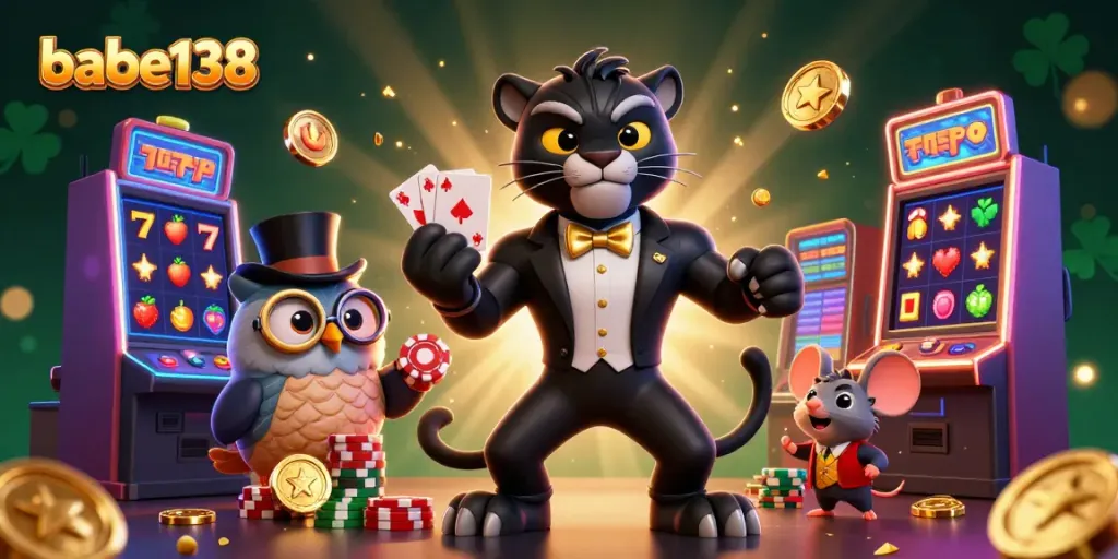 Mainkan slot dengan gagasan unik di babe138, bersama panther bergaya dan karakter menarik lainnya.
