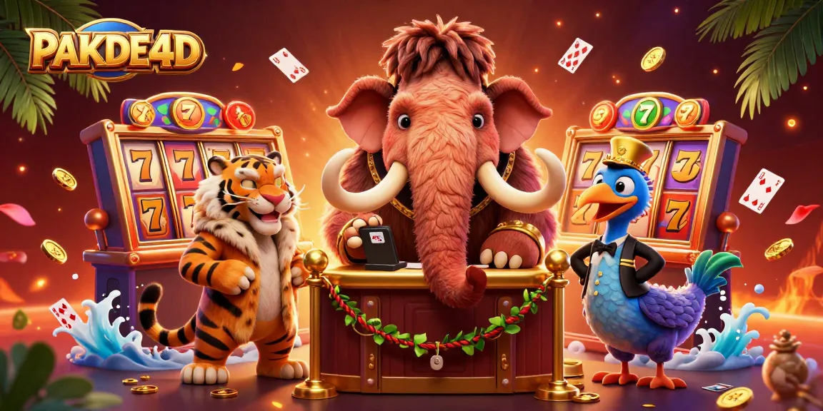 Engage in thrilling gameplay with PAKDE4D's captivating slot experiences.