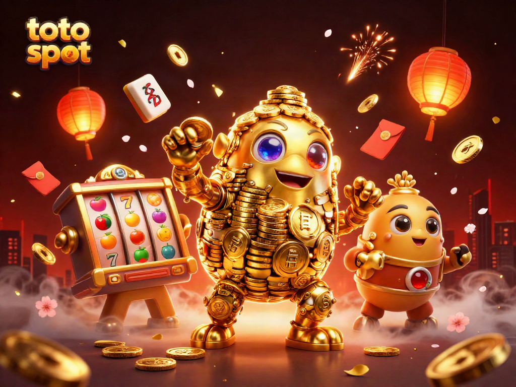 Menangkan jackpot di toto slot dengan permainan yang penuh warna dan simbol beruntung.