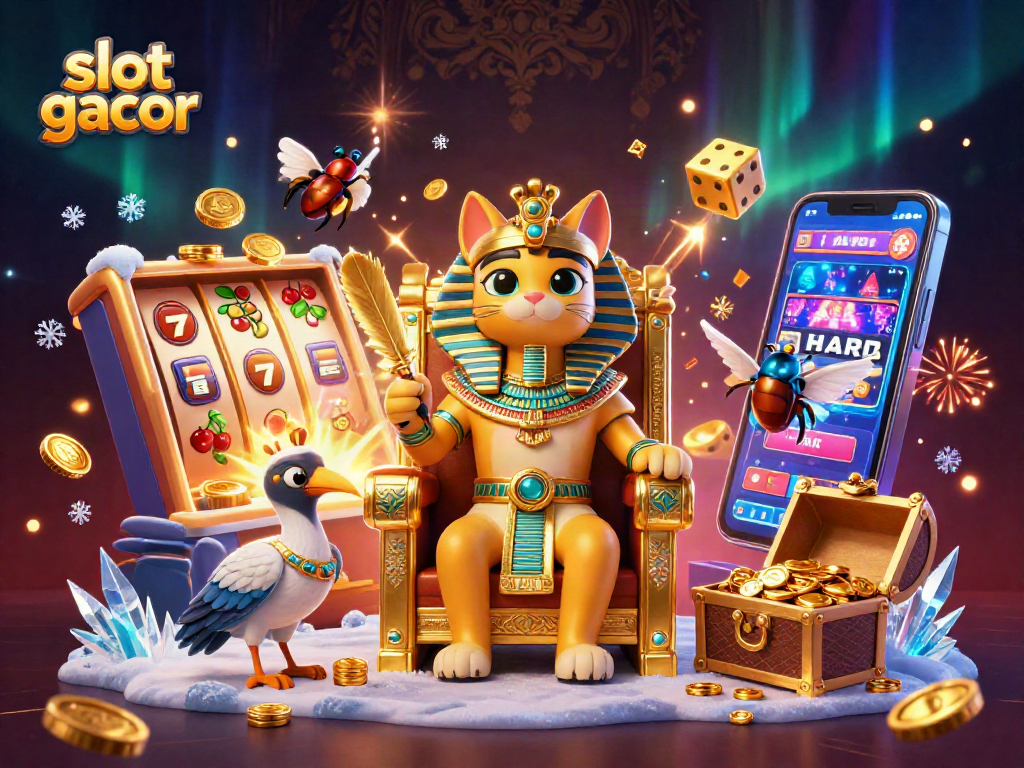 Menangkan jackpot slot gacor dengan simbol keberuntungan dan permainan yang penuh warna.