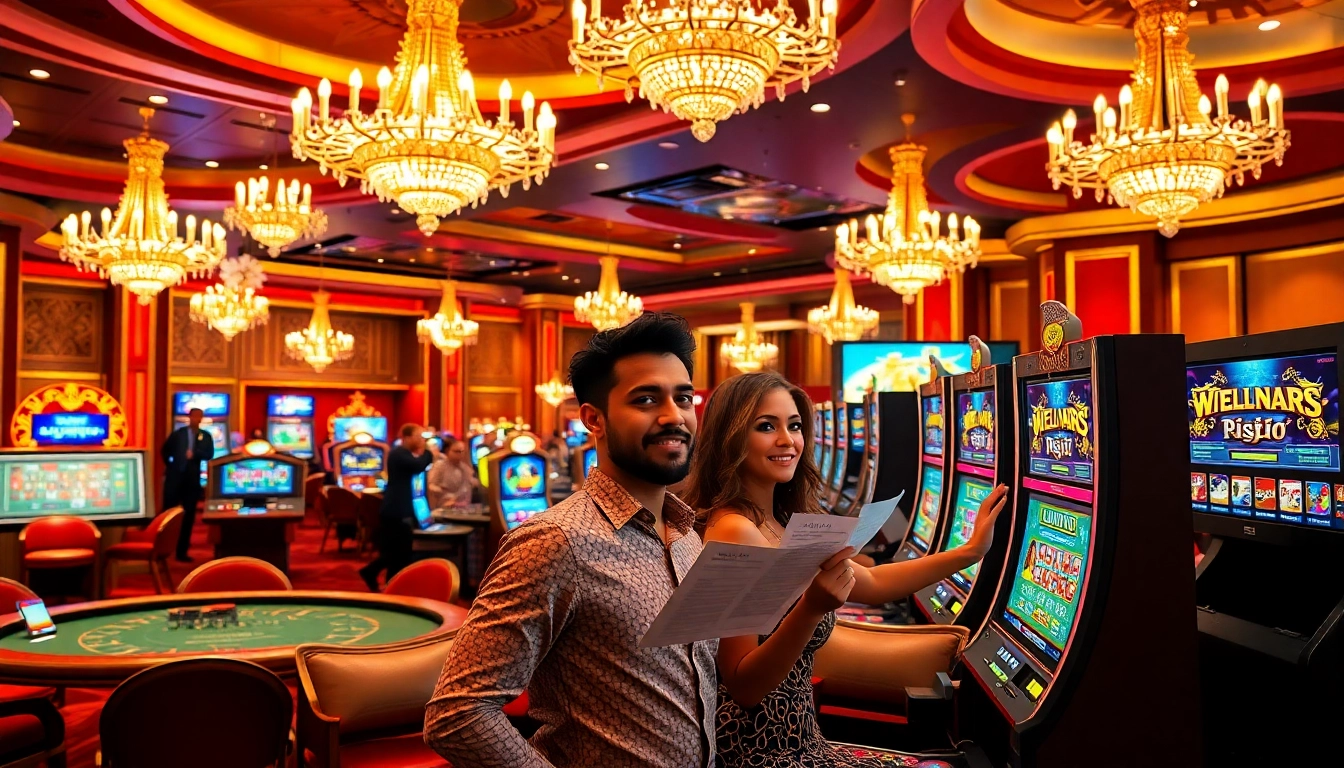 Engaging players experience ktpjitu alternatif at a lively casino with dynamic slot machines.