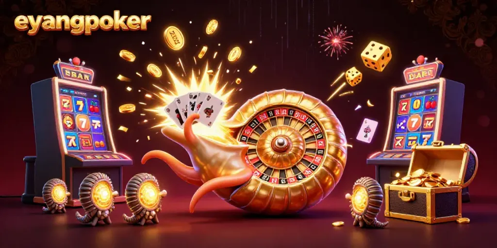 Rasakan kehebohan bermain eyangpoker dengan karakter kartun 3D unik dalam suasana kasino yang gemerlap.