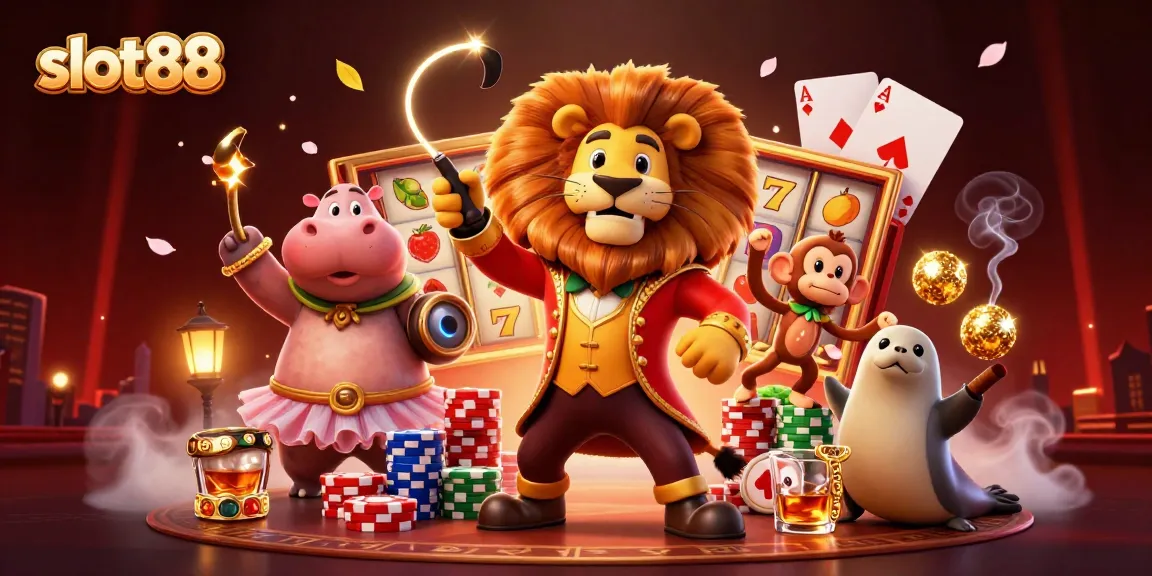 Experience thrilling slot88 gameplay with vibrant characters and dazzling game elements.