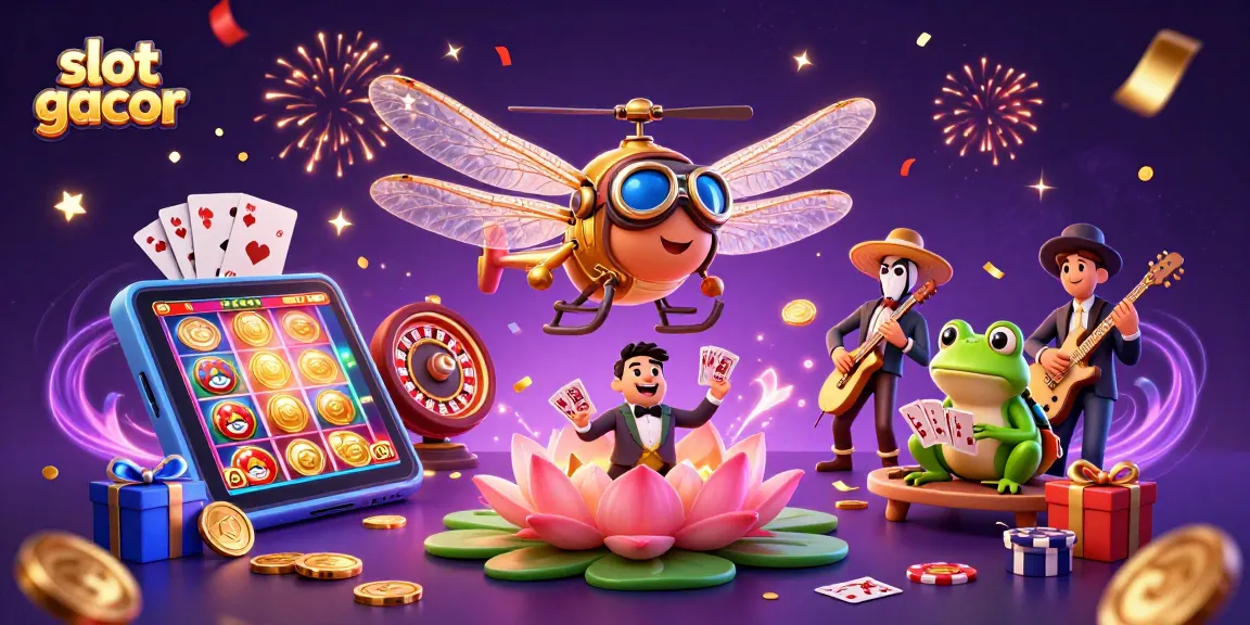 Memungkinkan pemain merasakan slot gacor dengan suasana kasino yang meriah dan karakter unik.