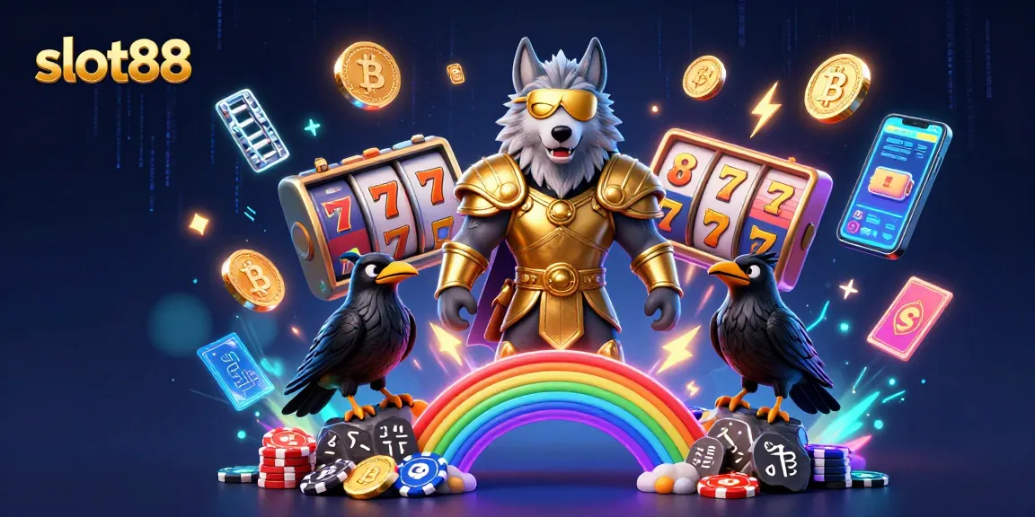 Jelajahi slot88 dengan Odin dan burung gagak, mendapatkan jackpot yang fantastis di kasino digital.