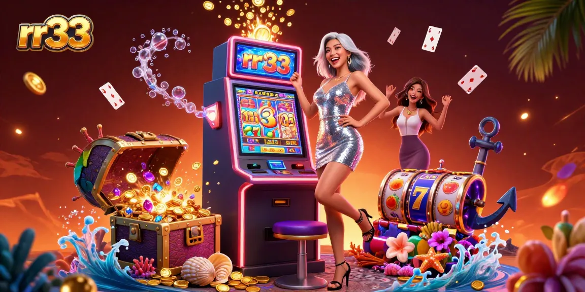 Experience thrilling gameplay with rr33 at a vibrant online casino, showcasing jackpots and exciting wins.
