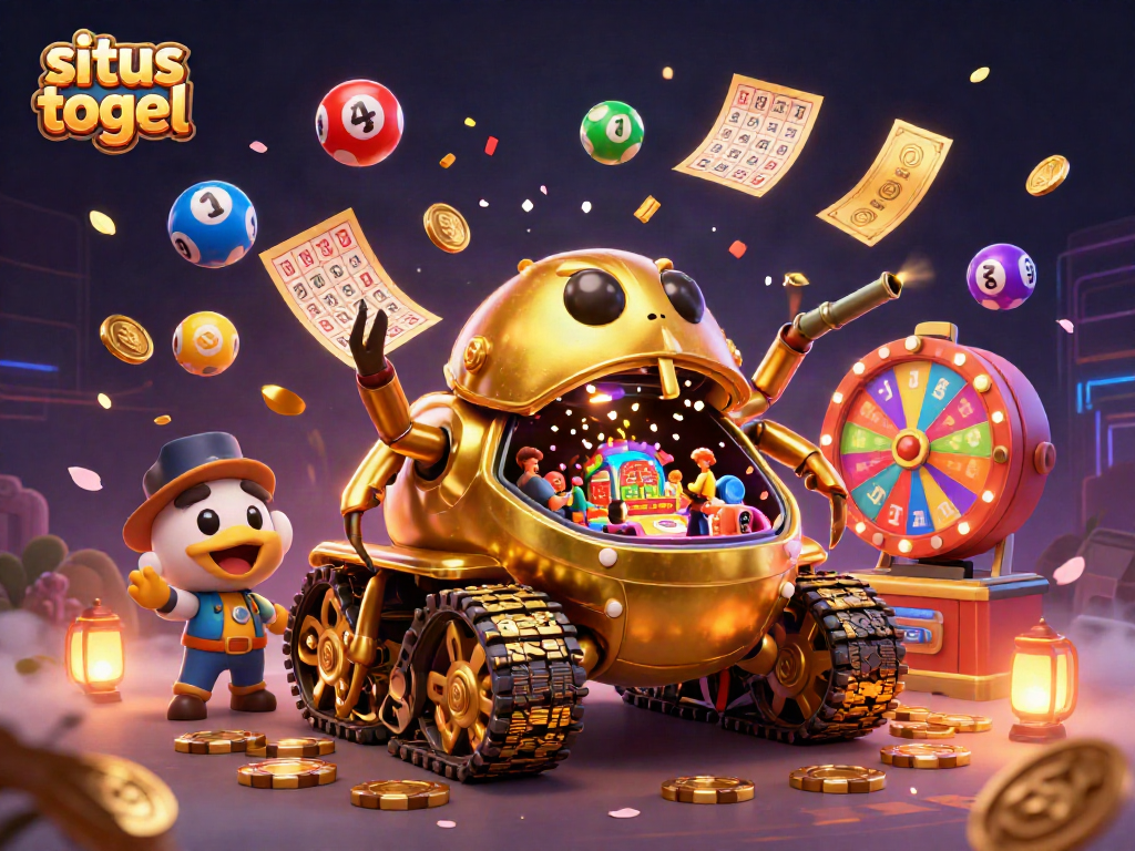Mendapatkan kemenangan di situs togel dengan mesin lotere dan kartu bingo yang berkilau.
