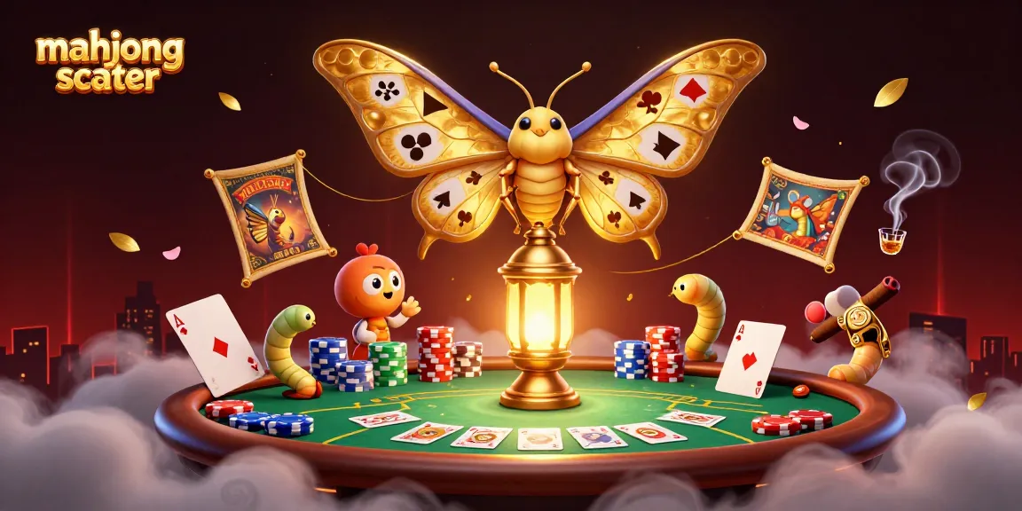 Engage with the mahjong scatter experience illustrated through vibrant casino elements and detailed characters.
